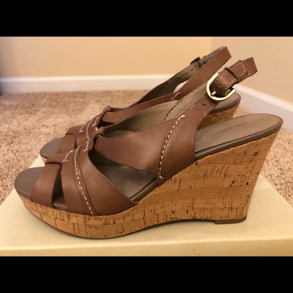 EUC in box - Franco Sarto wedge sandal